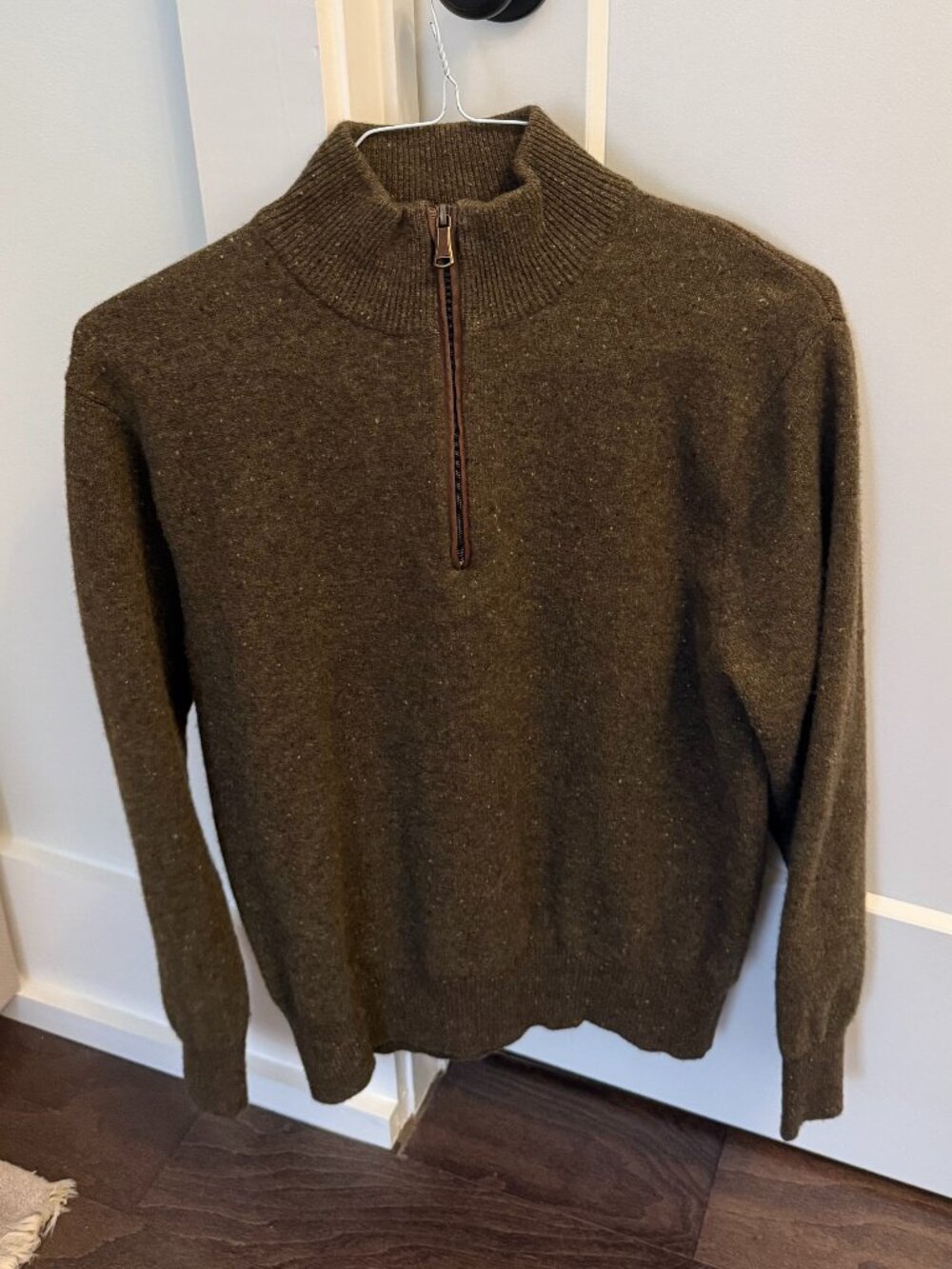 Orvis Quarter Zip Sweater - Men's Medium